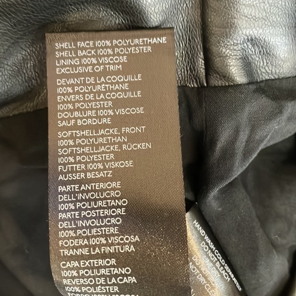 New Women’s Maeve Faux Leather Puff-Sleeve Blouse By Anthropologie!!🔥🔥🔥 - Picture 15 of 16